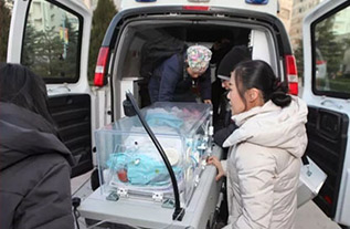 中江县妇婴监护型护送